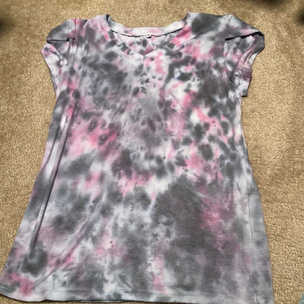 Womens tie dyed tee shirt. Size Small.